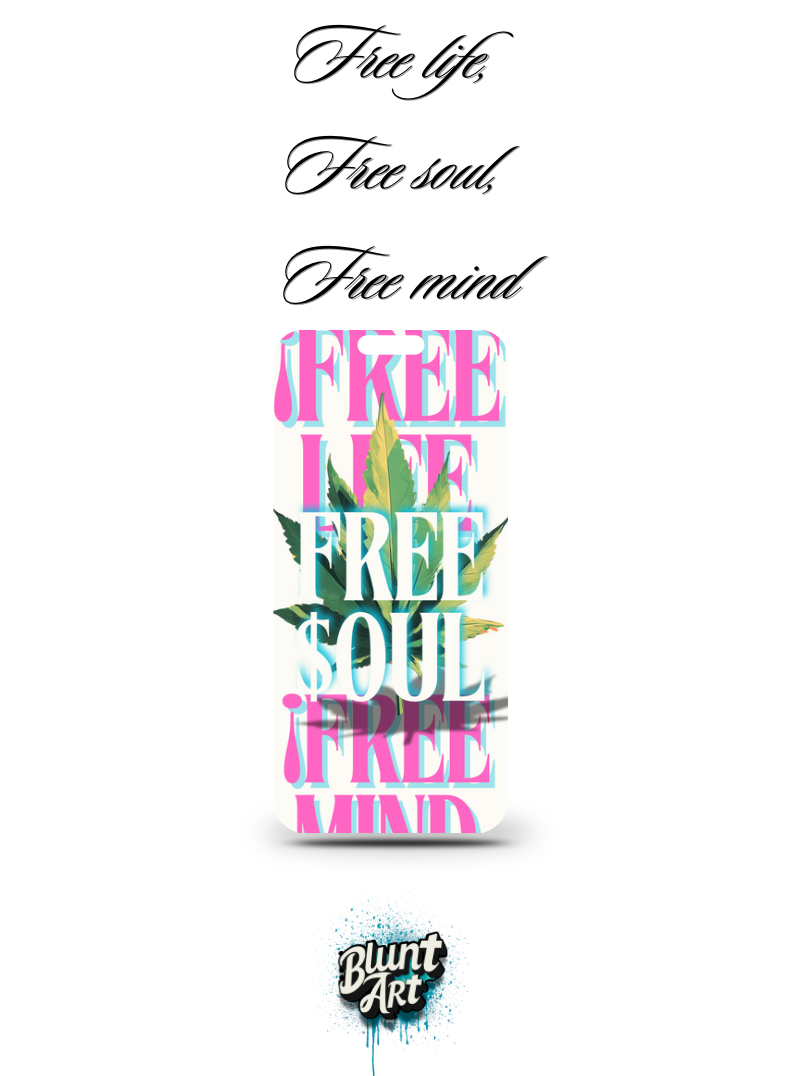 “Free Life, Free Soul ,Free Mind”- Digital Wallpaper
