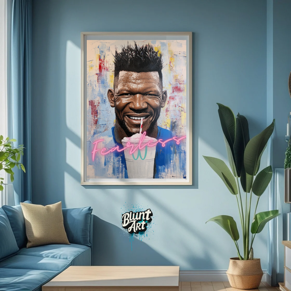 “Fearless Soul – Even With a Milkshake”-Digital Print