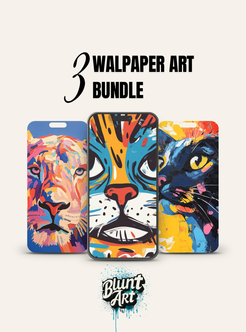 “Wild Soul Pack” – Bundle Digital Wallpaper (Benito, Lucy & Pajarito)