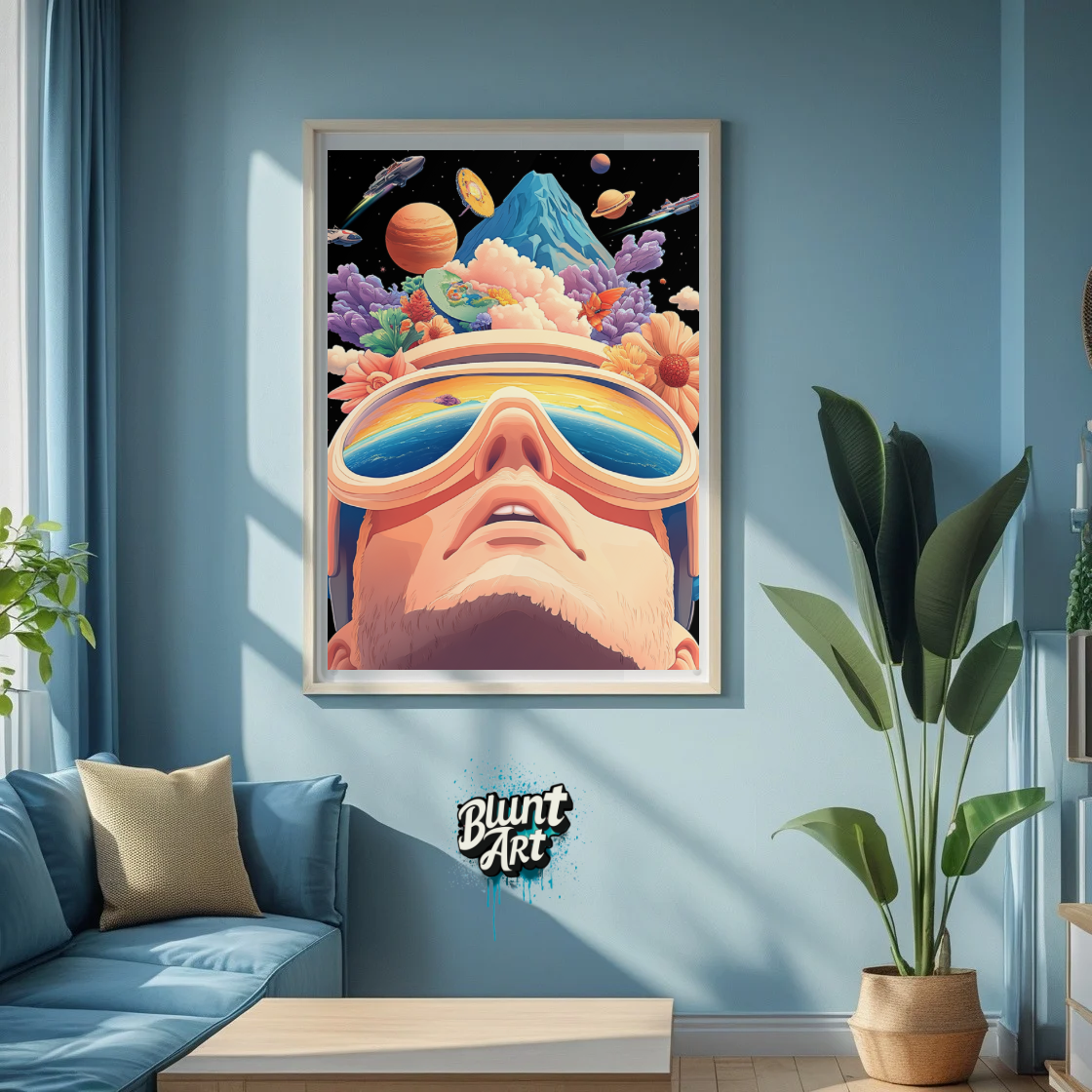 “My Mind, My World”-Digital Print