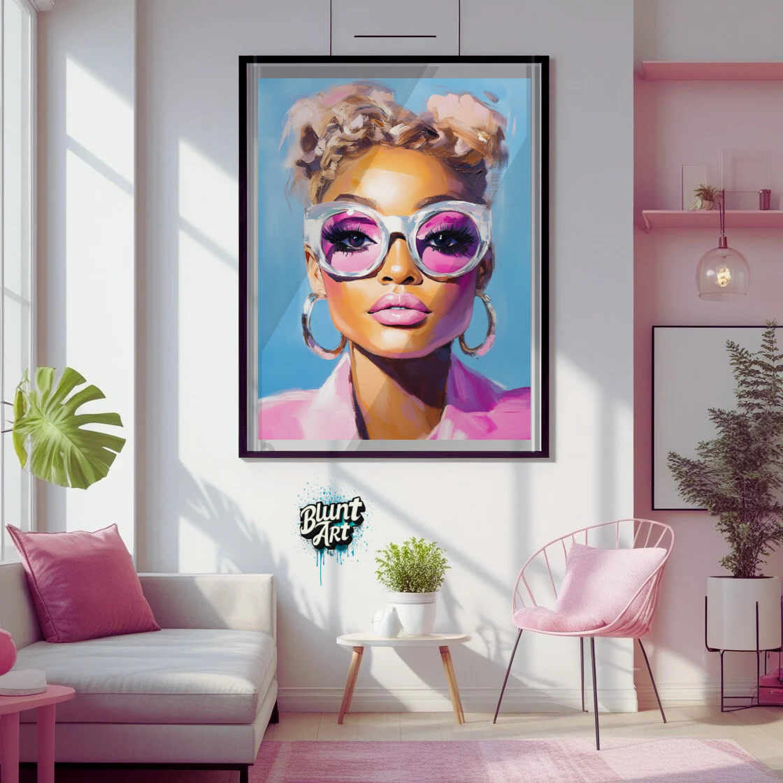 “Pink Lover”- Digital Print