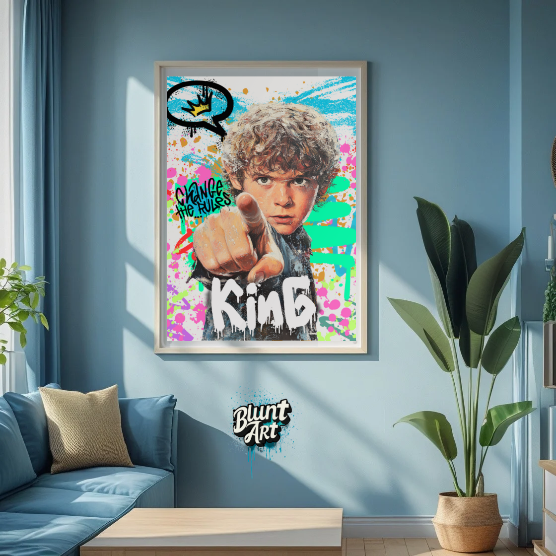 “Change The Rules King”- Digital Print