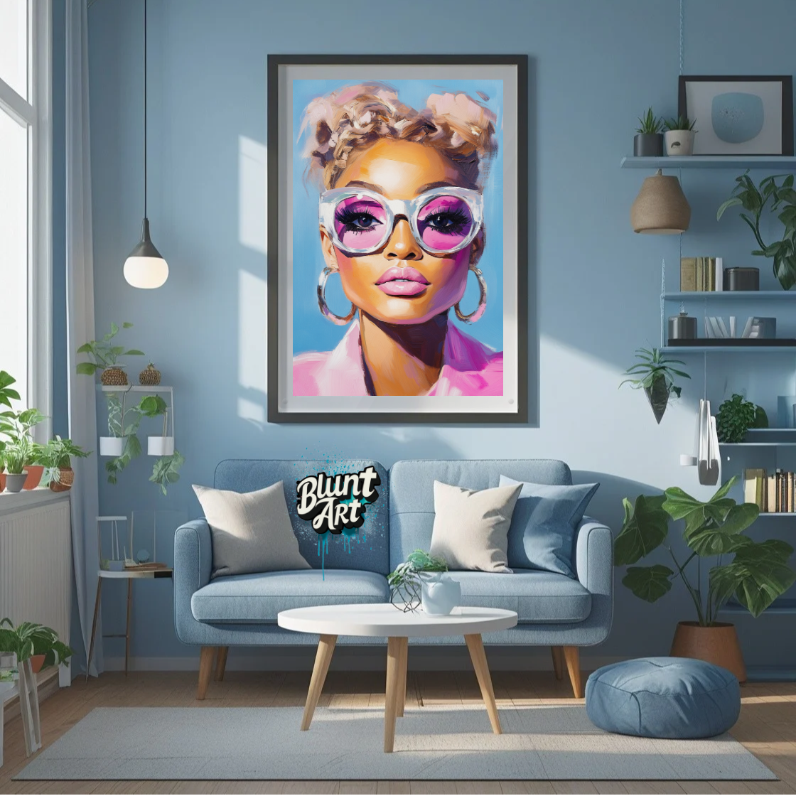 “Pink Lover”- Digital Print