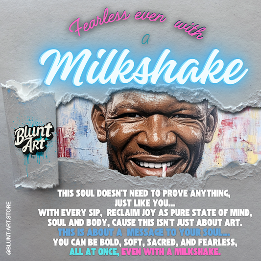 “Fearless Soul – Even With a Milkshake”-Digital Print