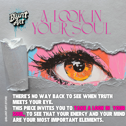 “A Look In Your Soul”- Digital Print