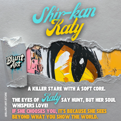 “Shir-Kan Katy”- Digital Print