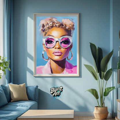 “Pink Lover”- Digital Print