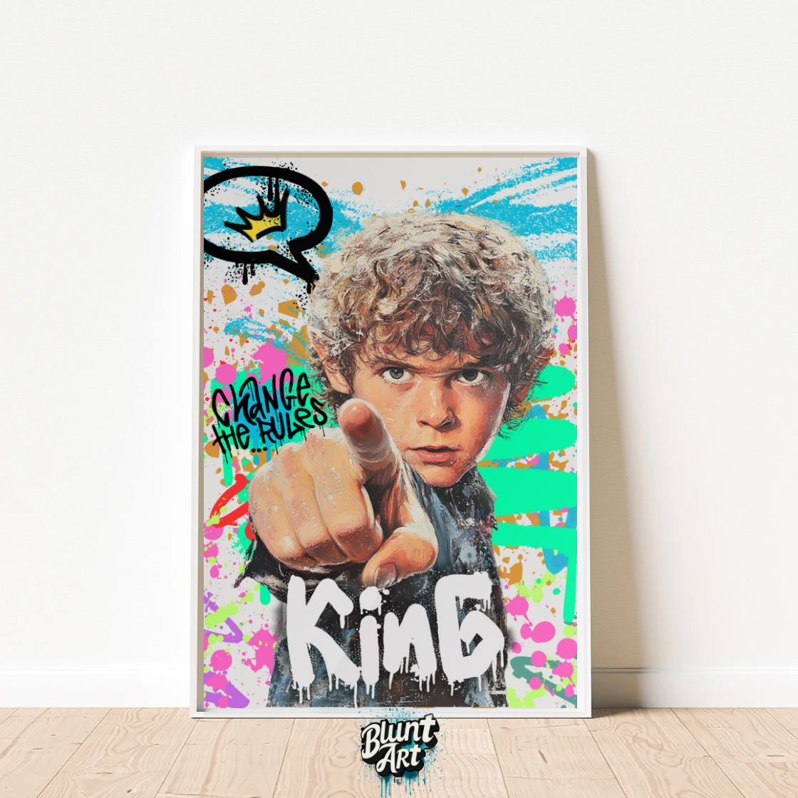 “Change The Rules King”- Digital Print