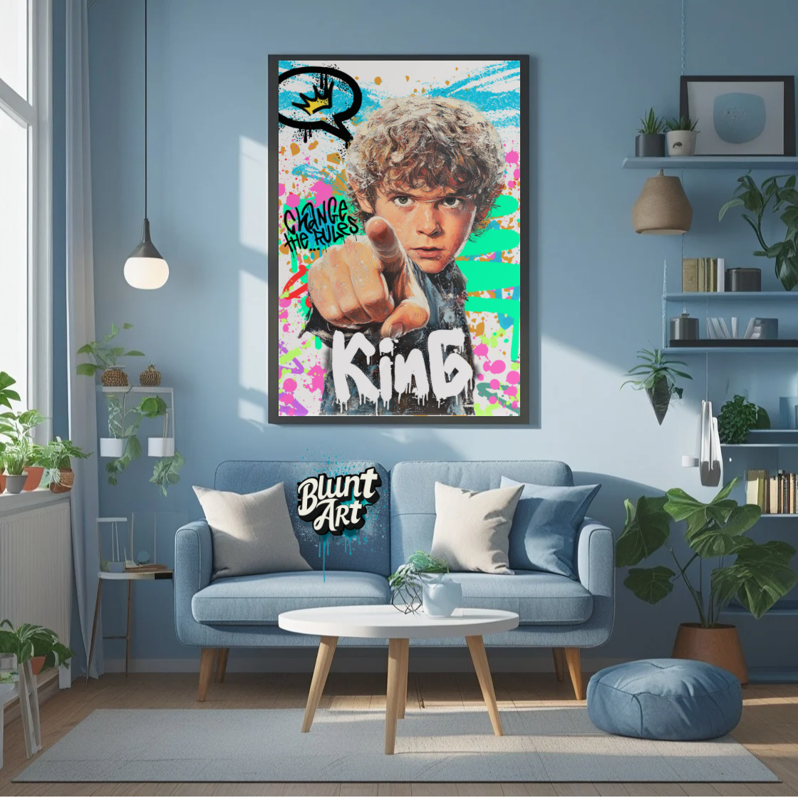 “Change The Rules King”- Digital Print